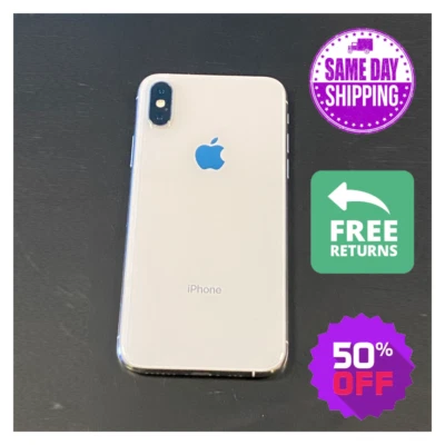 Apple iPhone XS 256GB 64GB Space Gray Silver Unlocked Verizon AT&T T-Mobile - Image 1 of 4