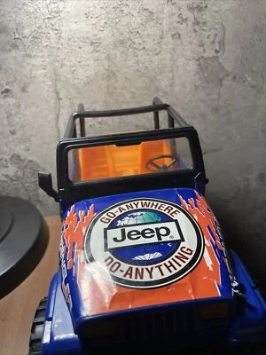 Vintage 1994 Go Anywhere Do Anything Wrangler Lights & Sounds Vehicle Toy Tested - Image 1 of 4