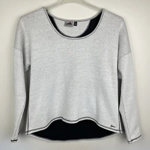 Kavu Pullover Sweatshirt Sweater Women’s Size Large Gray Outdoor Activewear Boxy - Picture 1 of 10