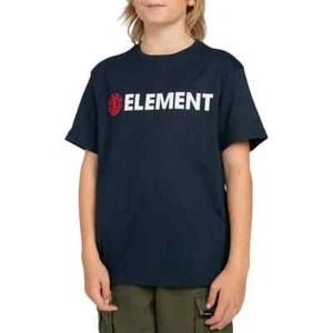 Element Blazin (Juventud) S/S Camiseta - Eclipse Azul Marino - Imagen 1 de 3