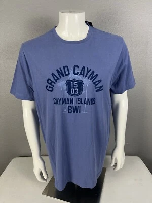GEAR FOR SPORTS Men’s T Shirt Size Large ( Grand Cayman ) NWT Blue  - Image 1 of 4