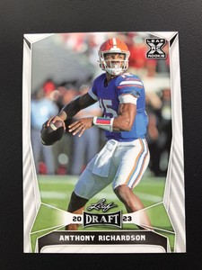 2023 Leaf Draft - Rookie Base #40 - Anthony Richardson (RC)