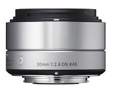 Sigma 30mm f/2.0-8.0 AF ASP DN Lens For Olympus/Panasonic (Silver)