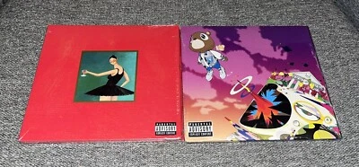Kanye West 2 CD Lot My Beautiful Dark Twisted Fantasy, Graduation - Image 1 of 2