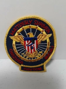 Mattingly Shriver Onizuka Buchli and Payton NASA Space Shuttle Patch 3" x 3.5" - Picture 1 of 5