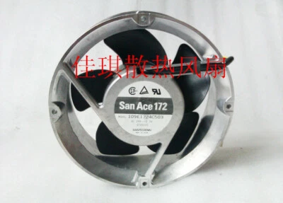 1pcs  SANYO DENKI 109E1724C504 1751 24V 2.3A inverter fan - Image 1 of 2