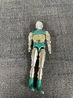Mego 1976 Micronautas 3 3/4" Metal Planeador Espacial Figura Hong Kong MANOS FALTANTES Foto 1 de 4