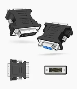 DVI-A To VGA Adapter Xfx PC Pcie Laptop Converter Connector Adaptor - Picture 1 of 5