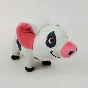 Disney Moana Pua Plush Black White Spotted Pig Stuffed Animal Toy - Picture 1 of 9