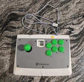 Sega Dreamcast HKT-7300 Arcade Fight Stick Agetec Authentic OEM Tested Accessory