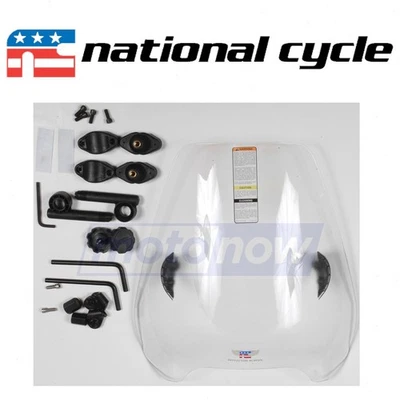 National Cycle Deflector Screen for 2007-2017 Harley Davidson FXDWG Dyna dg Foto 1 de 4