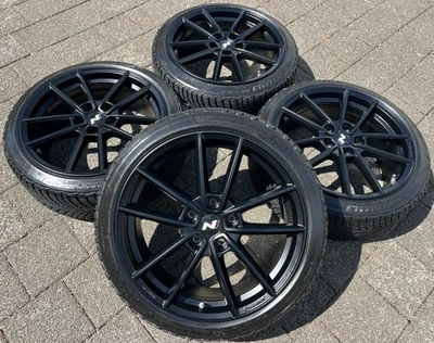 4 ORIGINAL 18" ALU WINTERRÄDER HYUNDAI i20N 215/40R18 89V RDKS NEU FREIHAUS - Bild 1 von 4