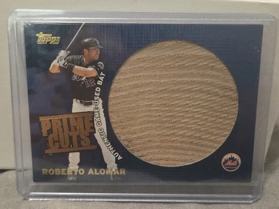 ROBERTO ALOMAR - 2002 TOPPS PRIME CUTS PINE TAR SERIES GAME USED BAT /50 - Imagem 1 de 2