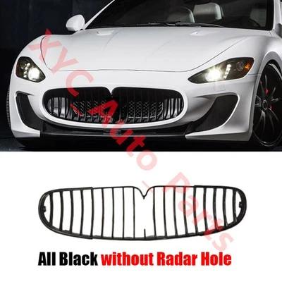 Parachoques delantero negro completo para Maserati GranTurismo GT 2008-2017 Foto 1 de 4