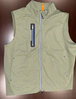 Chaleco Peter Millar Crown Sport Hyperlight Fuse híbrido verde/azul talla L $165 Foto 1 de 4