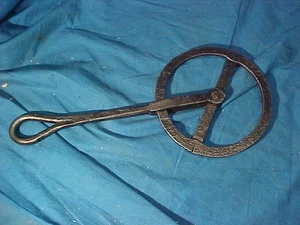 19thc BLACKSMITH Hand Forged WHEELWRIGHTS TRAVELER Wheel MEASURING TOOL - Picture 1 of 2