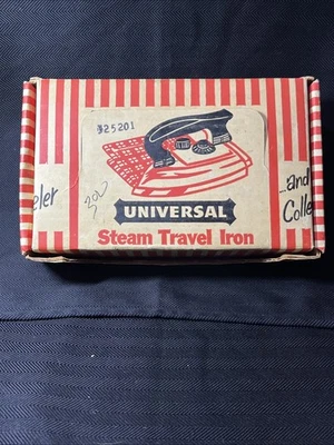 Plancha de viaje de vapor universal azafata de colección años 60 modelo 1675 rara Foto 1 de 4