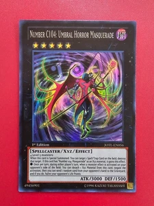 Yugioh JOTL-EN056 Number C104: Umbral Horror Masquerade Super Rare 1st Ed NM - Picture 1 of 1