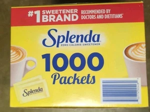SPLENDA Zero Calorie Sweetener Packets (1,000 ct.).   915 - Picture 1 of 4
