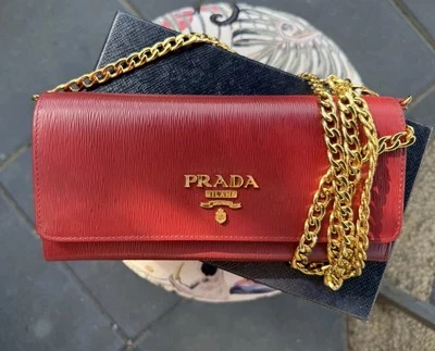 Prada 2 in 1 Schultertasche / Geldbörse Neu - Bild 1 von 4