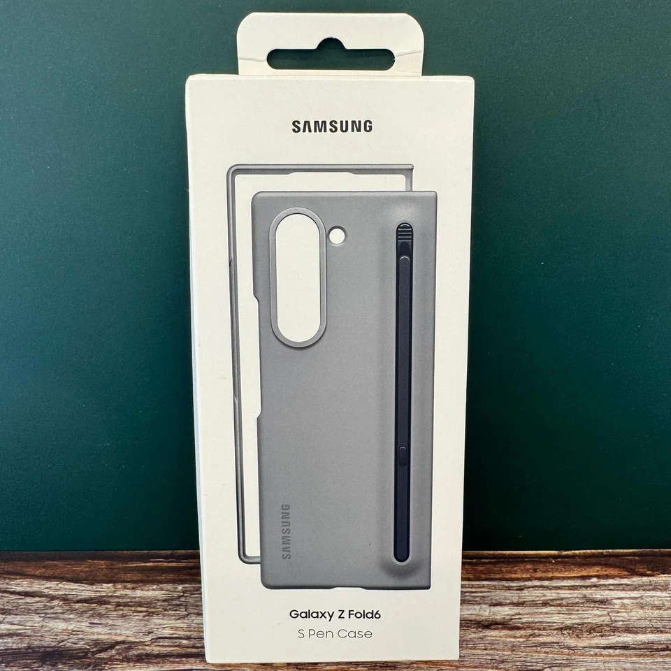 FUNDA BOLÍGRAFO OFICIAL GENUINA SAMSUNG GALAXY Z PLEGABLE S GRIS EF-OF95PCJEGWW Foto 1 de 4
