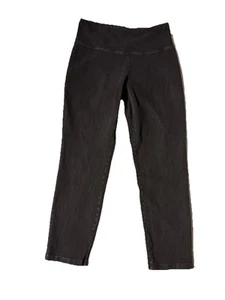 Women With Control Womens Tummy Control Prime Stretch Denim Jegging Ashy Black M - Picture 1 of 14