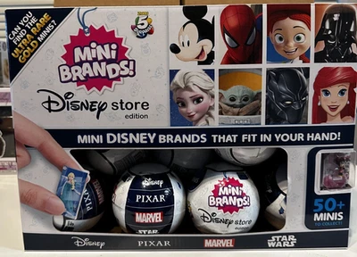 Mini Brands Disney Store Edition Series 1 Zuru 5 Surprise 21 Items SEALED - Image 1 of 4
