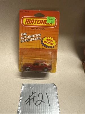 De colección 1987 Matchbox rojo granate magenta Saab 9000 Turbo MB15 NUEVO EN PAQUETE Foto 1 de 4