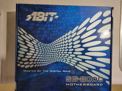 New Abit SG-80DC LGA-775 Motherboard, NEW IN BOX - Image 1 of 4