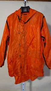 Christopher Raeburn Safety Orange Ripstop Parachute Reconstructed Jacket UK L - Picture 1 of 6