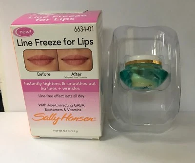 3 Sally Hansen Line Freeze para labios 6634-01 por favor lea a continuación Foto 1 de 2