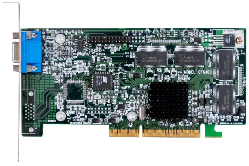 Graphic Card Creative S3 SAVAGE4 PRO 16MB CT6900 AGP Sdram 64-bit - Image 1 of 2