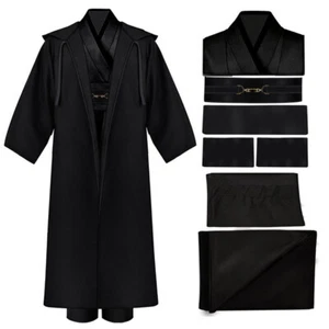 Star Wars Obi-Wan Kenobi Cosplay Costume Jedi Knight Halloween Cos Costumes Set - Picture 1 of 18