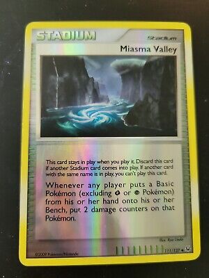 Pokemon Card 2009 Platinum - Miasma Valley 111/127 Reverse Holo