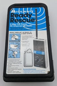 Vintage Midland Ready Rescue 40 Kanal CB Funk Straßenfahrzeug UNBENUTZT - Bild 1 von 2