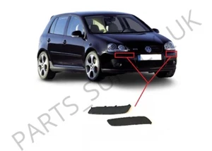 PARA VW GOLF V MK5 GTI PARACHOQUES DELANTERO TIRA DE IMPACTO MOLDEO IZQUIERDO + DERECHO 03-09 - Imagen 1 de 4