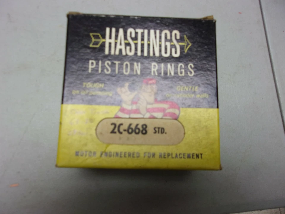 1963-1982 Chevy truck 292 6cyl стальные поршневые кольца (STD) - Изображение 1 из 1