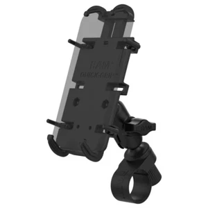 RAM Tough-Strap Handlebar Mount with Quick-Grip XL Phone Holder RAP-B-460-A-PD4U - Picture 1 of 6