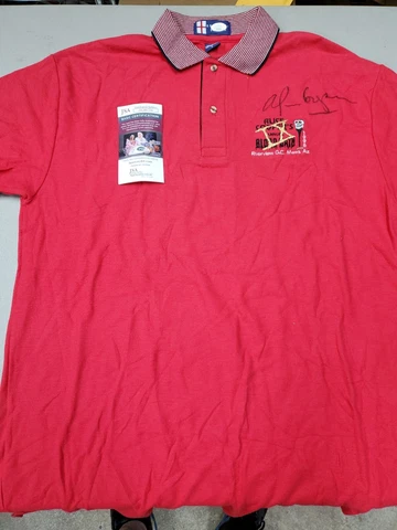 ALICE COOPER 1996 Annual Blood Bath Golf Shirt Size L Signed Auto JSA Certified Cover
