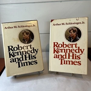 Robert Kennedy And His Times Hardcover 2 Volume Set Arthur Schlesinger 1978 - Picture 1 of 14