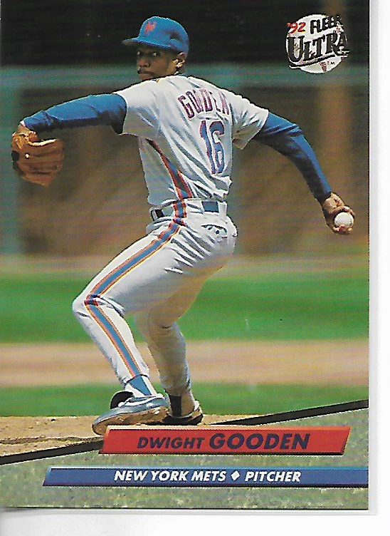 1992 Fleer Ultra Dwight Gooden Card - Image 1 of 1