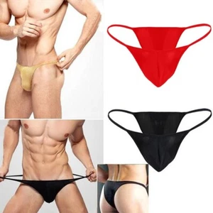 Slip mutande uomo T schiena a G perizoma biancheria intima comoda e sexy - Foto 1 di 12
