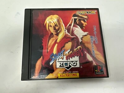 STREET FIGHTER ZERO PS1 Playstation For JP System ccc p1 USA seller - Image 1 of 4