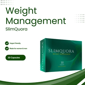 Slimquora Capsules - Weight Management Support 1 month Supply - Picture 1 of 5