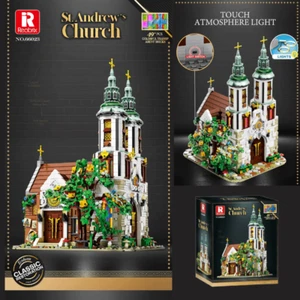 Iglesia de San Andrés Reobrix 66023 incl. iluminación 3087 piezas - Imagen 1 de 10