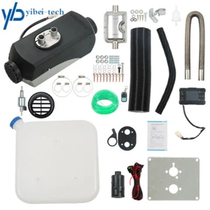 12V 5KW Air Diesel Heater Remote 10L Tank w/ LCD Monitor For Trucks Boat Trailer - Picture 1 of 14