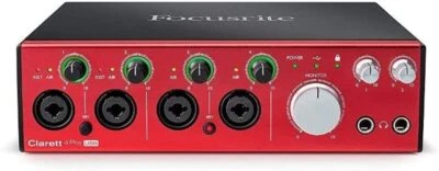 Focusrite Interfaccia audio 18 In/8 Out CLARETT 4 Pre USB - Immagine 1 di 4