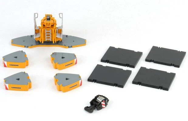 WSI for LIEBHERR BALLAST LTM1350 Counterweight ONLY 1/50 DIECAST MODEL CAR TRUCK - Image 1 of 1