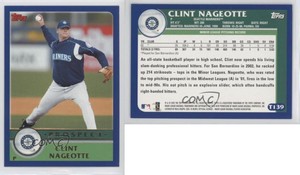 2003 Topps Traded & Rookies Clint Nageotte #T139