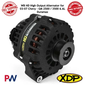 XDP WB HD High Output Alternator for 03-07 Chevy - GM 2500 / 3500 6.6L Duramax - Picture 1 of 4